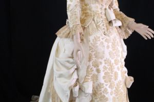 Two piece gown of off-white voided.JPG